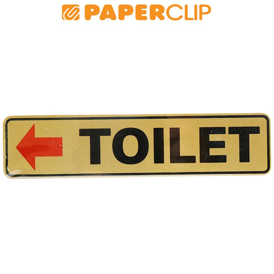 

SIGN MG 3A GD-11 <--TOILET