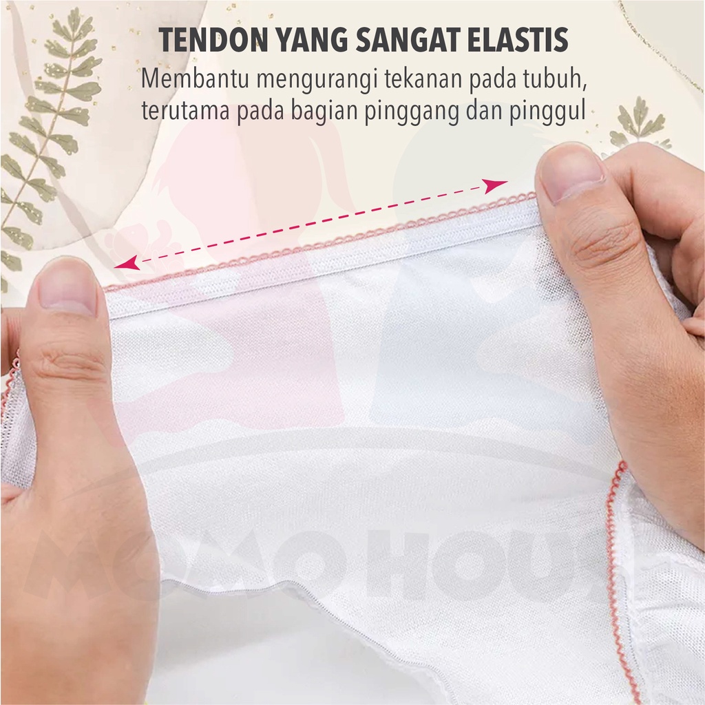 MOMO HOUSE disposable panties cotton celana dalam sekali pakai wanita disposable panty cd wanita sekali pakai panties