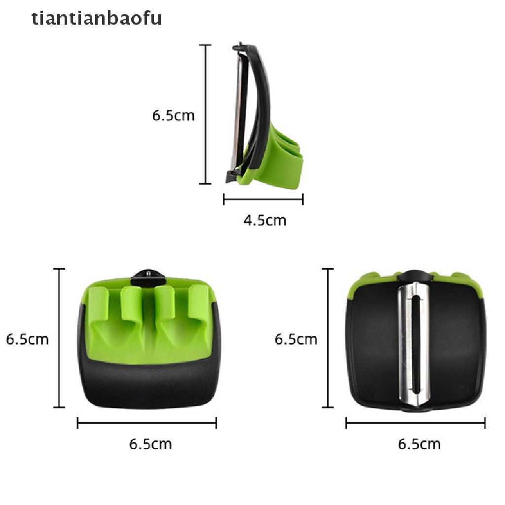 [tiantianbaofu] Alat Cukur Melon Jari Manual Non-slip Sayuran Buah Peeler Perlengkapan Dapur Rumah Butik