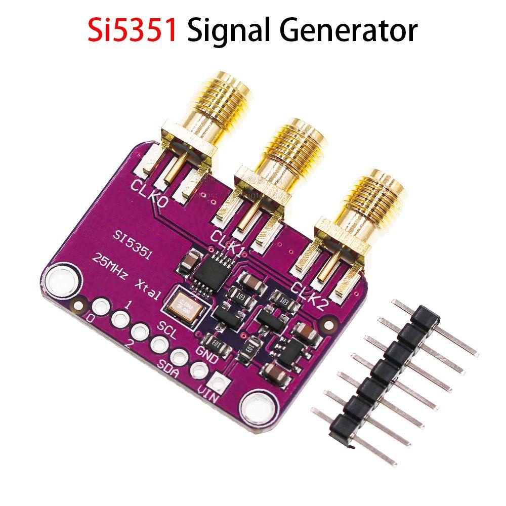 Populer Si5351 Generator Sinyal Untuk Modul Breakout Board Arduno 8KHz-160MHz I2C IIC