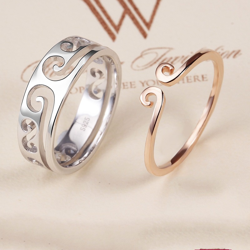 Goldkingdom Aksesoris Perhiasan Fashion Ready Stock Hoop Ring Couple Sun Wukong Supreme Treasure Two In One Golden Hoop Great Mandarin Journey To The West