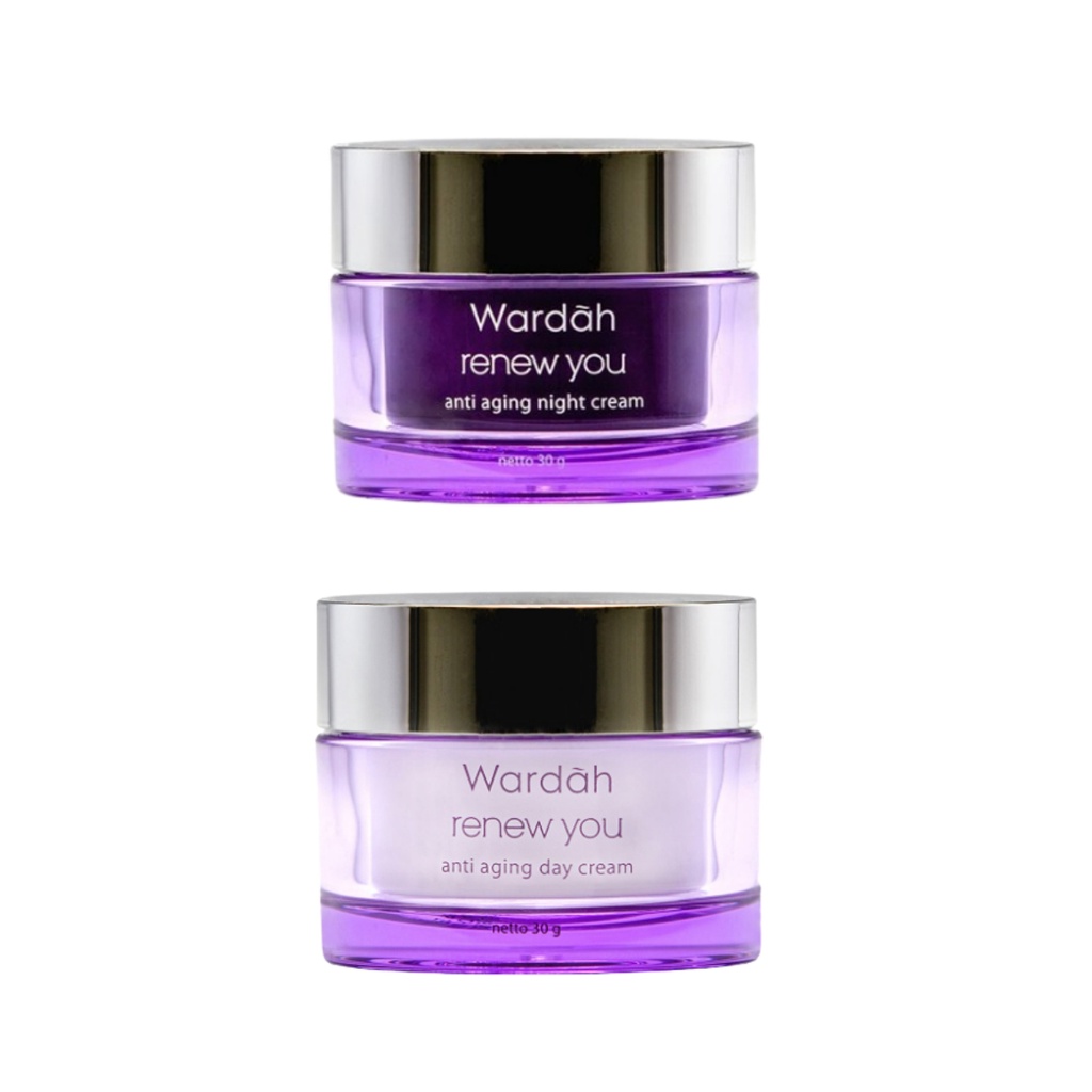WARDAH Renew You Anti Aging Day Night Cream 30gr - Amaze_Kosmetik