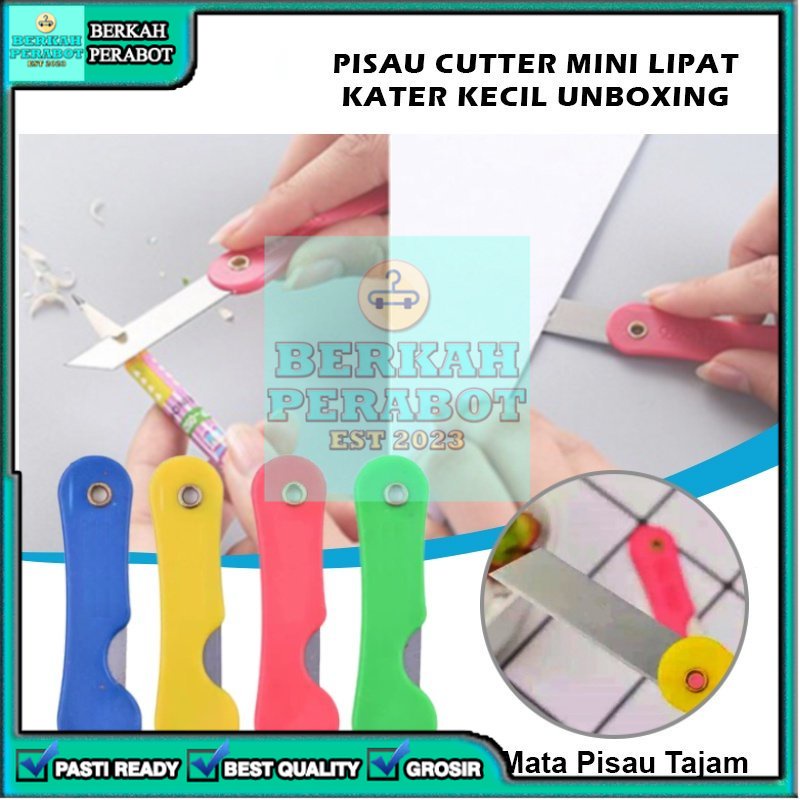 

[BPB] ALAT POTONG PISAU CUTTER LIPAT KERTAS KATER KECIL PERLENGKAPAN ATK MULTIFUNGSI SERBAGUNA