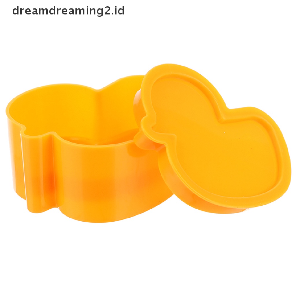 (hot) 1pc Cetakan Nasi Bola Bebek Rhubarb Lucu Kartun Bayi Rice Ball Mould Bento Tools//