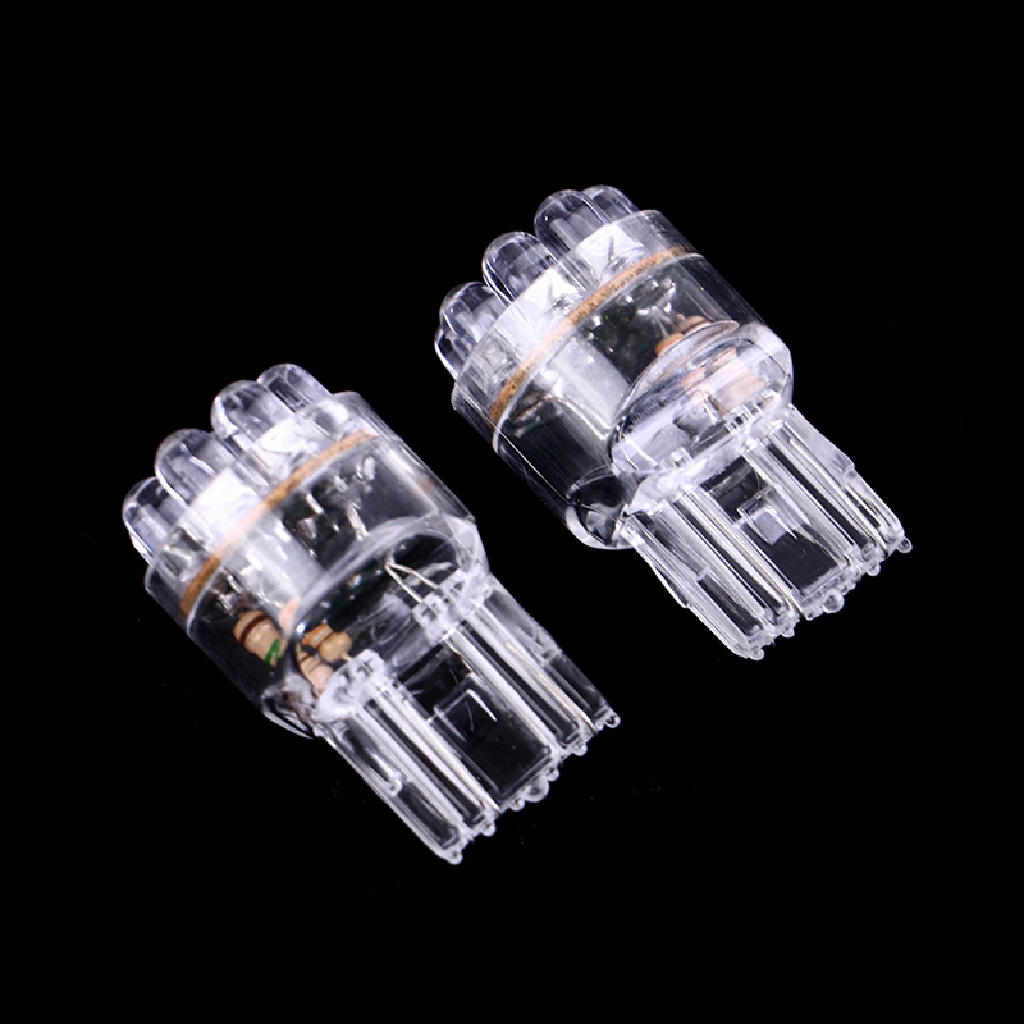 Gentlehappy 2Pcs T20 744377440 9LED Bohlam Lampu Rem Mobil Auto Stop Sein Lampu id
