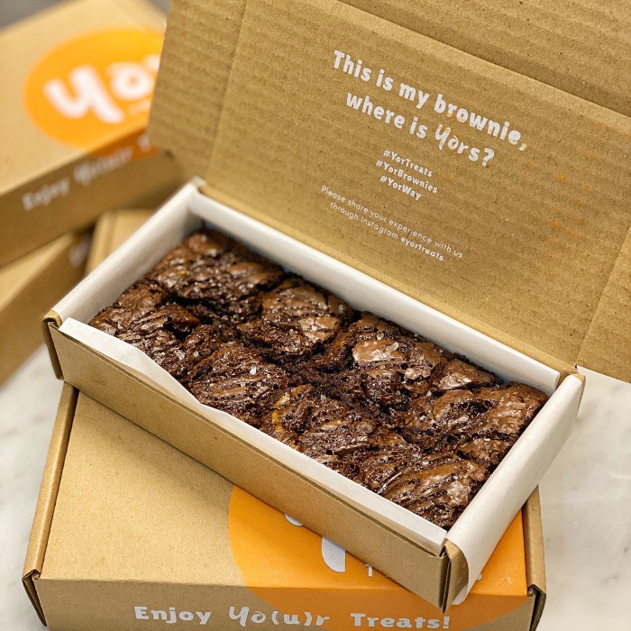 

Hampers Yor Dulce Brownies (1/2 Loyang)