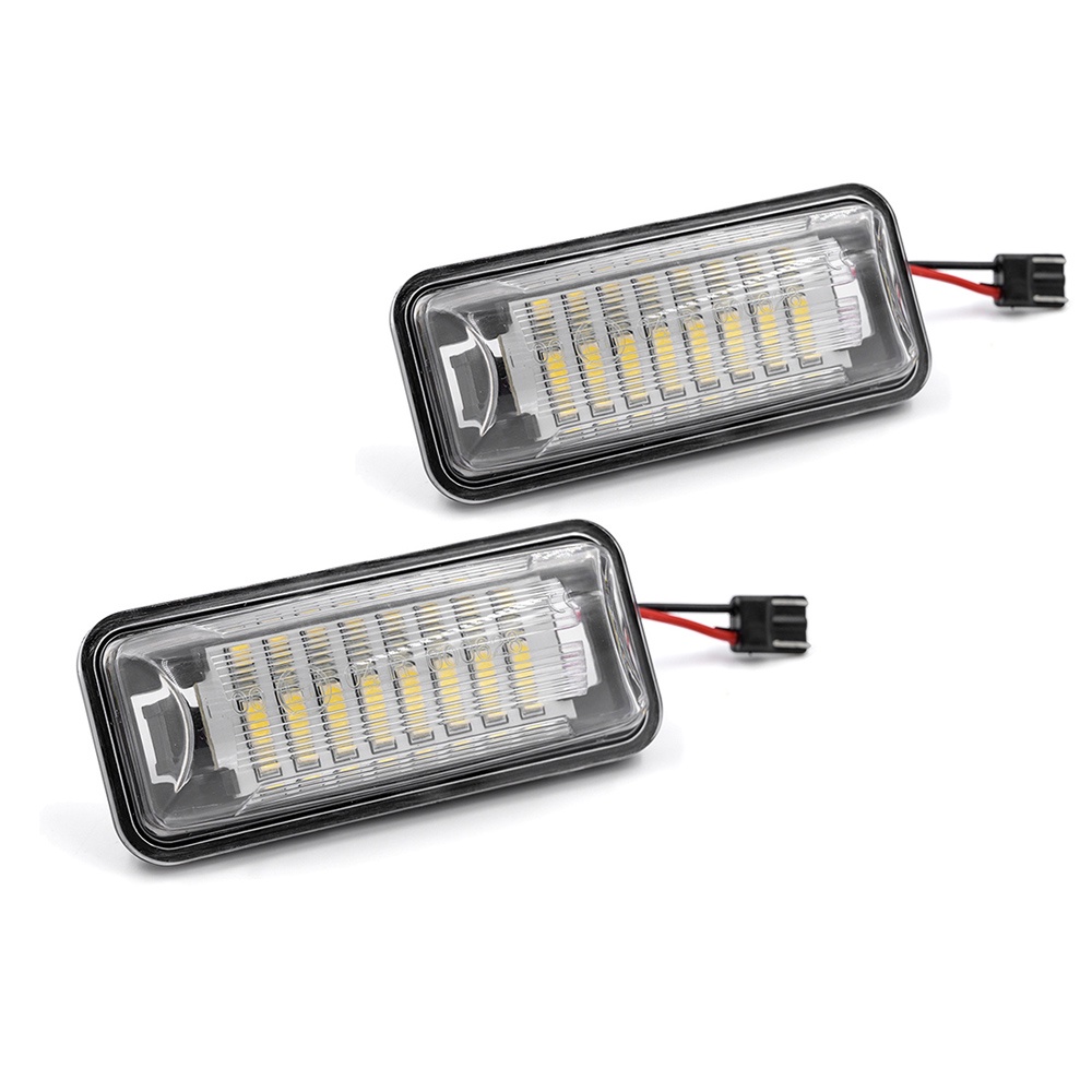 2pcs Untuk Subaru Forester BRZ Impreza WRX Legacy XV Crosstrek Untuk Toyota GT-86 Untuk Scion FR-S Lampu Plat Nomor LED