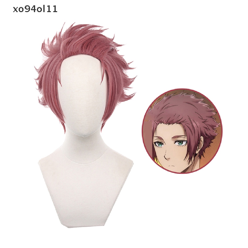 Xo Anime Blue Lock Sae Itoshi Cosplay Wig Rambut Keriting Pendek Tahan Panas Rambut Wig OL