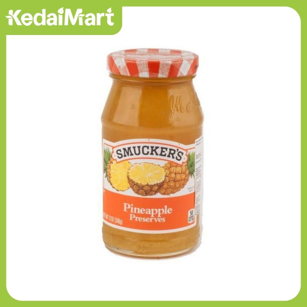 

Smuckers Pineapple Jam 340 Gram