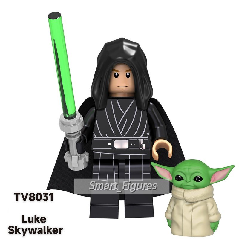 Star Wars Minifigure 501komando Legion Luke Skywalker Palpatine Mainan Edukasi Anak Blok Bangunan