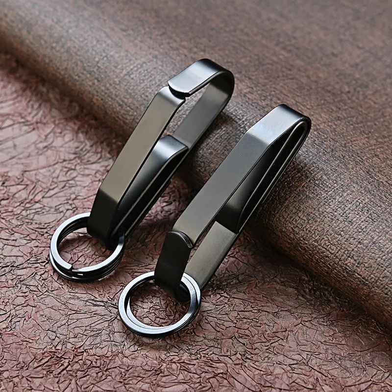 Kualitas Tinggi Stainless Steel Pinggang Dipasang Gantungan Kunci Mobil Multifungsi Anti Rontok Safety Buckle Outdoor Gunung Ransel Botol Air Kait