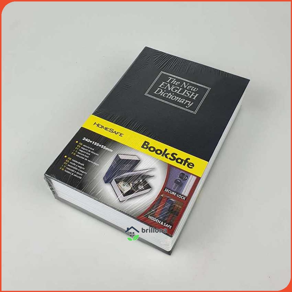 HOMESAFE Kotak Penyimpanan Security Box Dictionary Book Storage - ER567