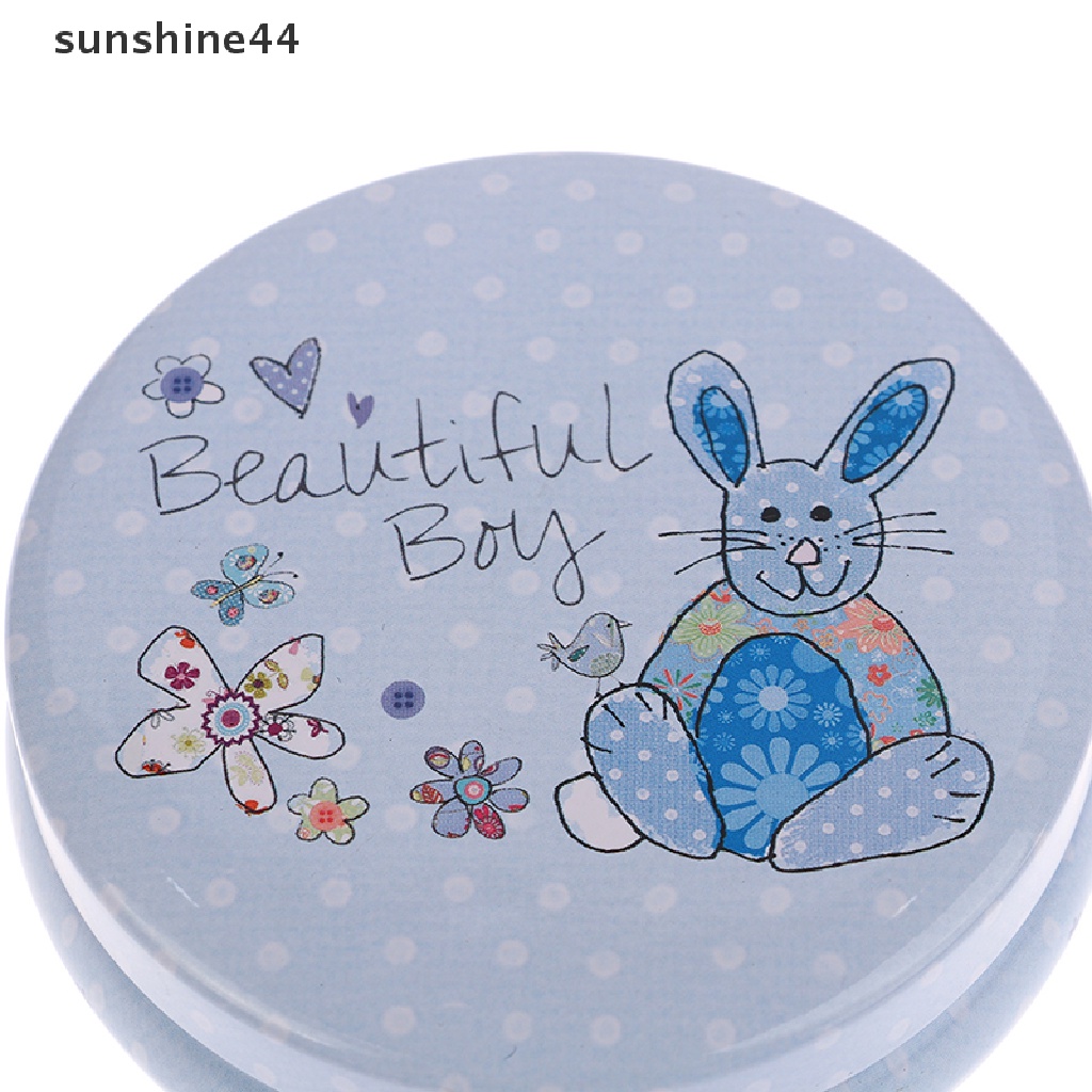 Sunshine 1Pc Tinplate Bulat Macaron Dessert Box Penyimpanan Kecil Koin Perhiasan Candy Case ID