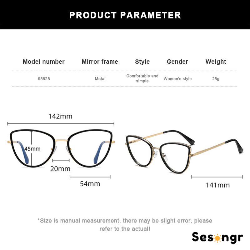 Kacamata Anti Radiasi Optik Populer kacamata Korea Cat Eye Pemblokiran Cahaya Biru kaca mata Rleopard etro Fashionable Eyeglasses Wanita