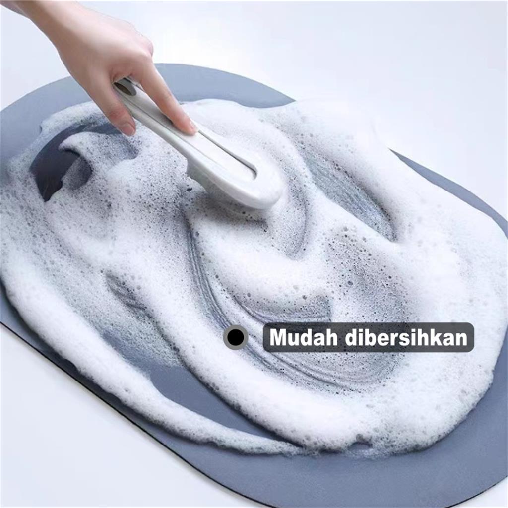 MJS 1.018 - Keset Anti Slip Minimalis Aesthetic Lap Kaki Estetik Penyerap Air Keset Lantai Kamar Mandi Kamar Tidur