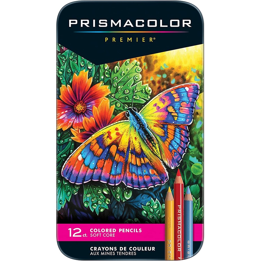 

Prismacolor Premier Colored Pencils, Soft Core 12 Colour Pencils
