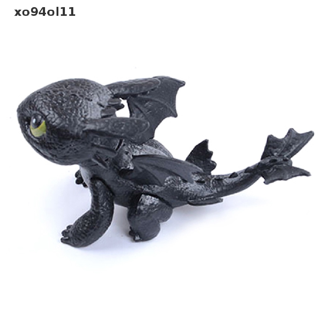 Xo No Toothless Night Fury Dragon Mainan Animasi Keluarga Model Boneka Ornamen OL