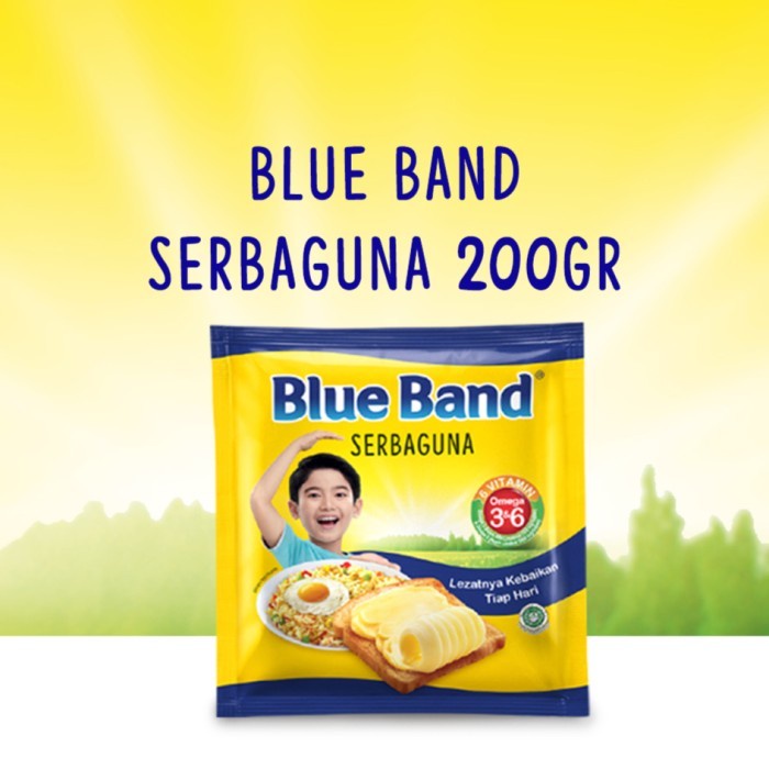 

Blue Band Sachet 200gr - 1 Piece - OBOR FOOD