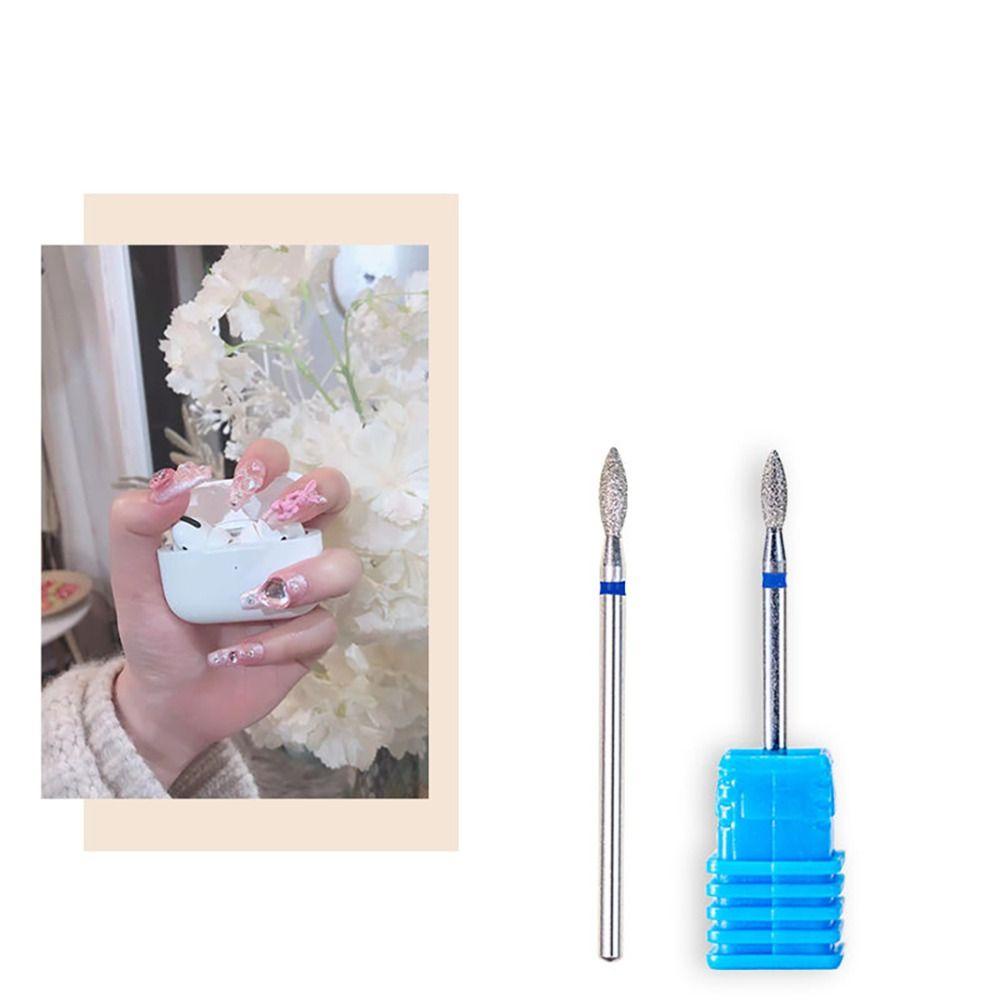 R-FLOWER Mata Bor Kuku Mudah Digunakan Pedicure Manicure Art Tools Untuk Pemotong Milling