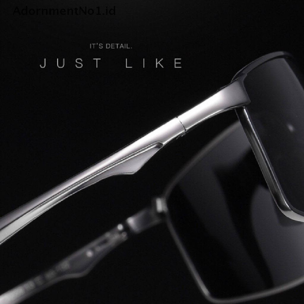 [AdornmentNo1] Kacamata Hitam Polarized Pria Mengemudi Cermin Warna Night Vision Goggles Eyeglasses [ID]