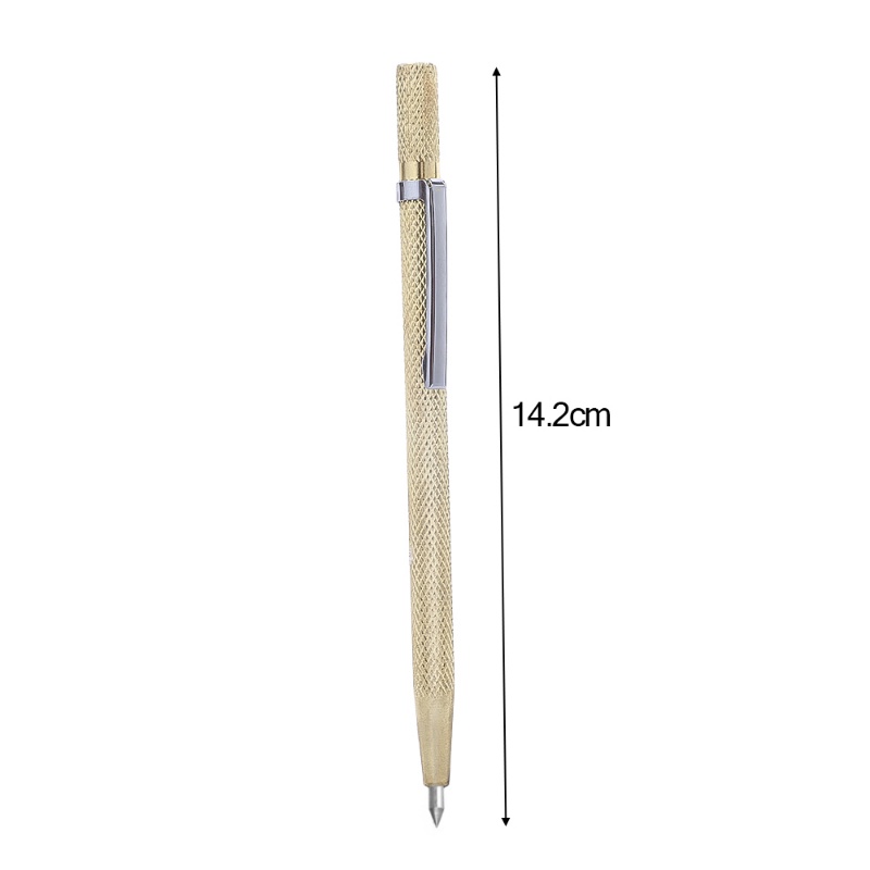 Tungsten Steel Diamond Metal Tile Cutting Marking Engraving Pen Desain Ergonomis Praktis Portable Scribing Scraper Pen Untuk Kaca Keramik Logam Kayu Ukiran Alat Tangan