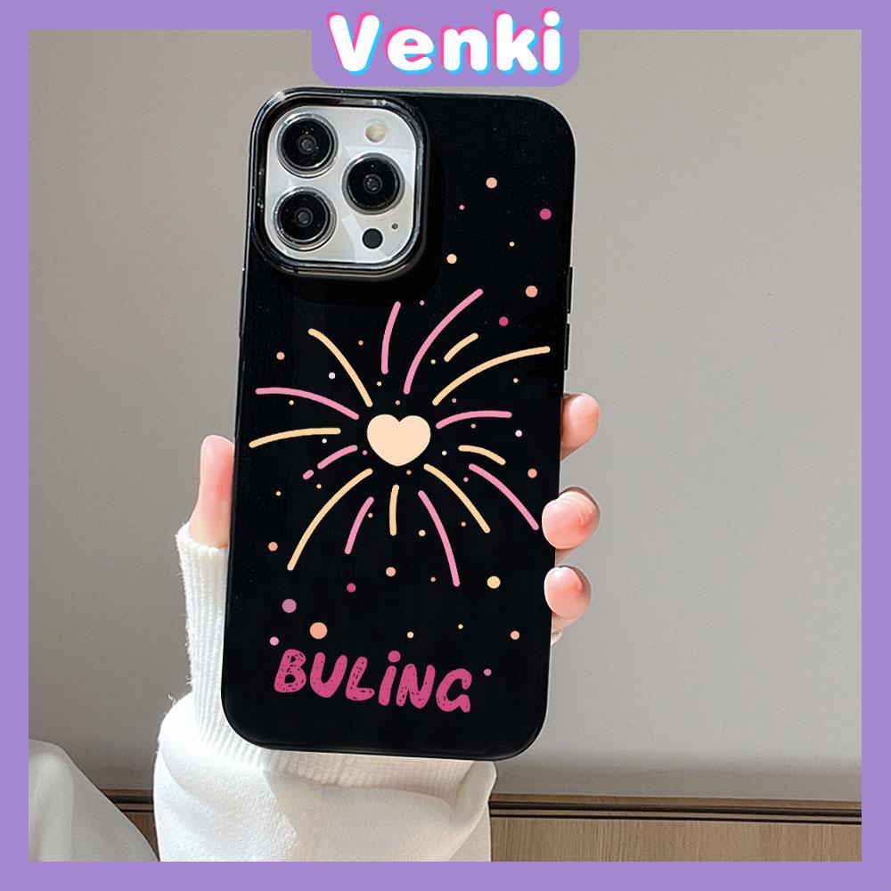 Case for iPhone 11 Soft TPU Glossy Black Candy Case Gorgeous Fireworks Camera Protection Shockproof For iPhone 14 13 12 11 Pro Max 7 8 Plus X XR