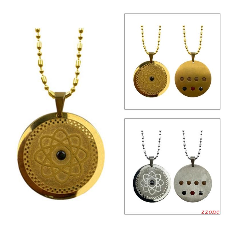 Zzz Liontin Logam Bulat Kalung Tahan Radiasi Liontin Energi Quantum Science