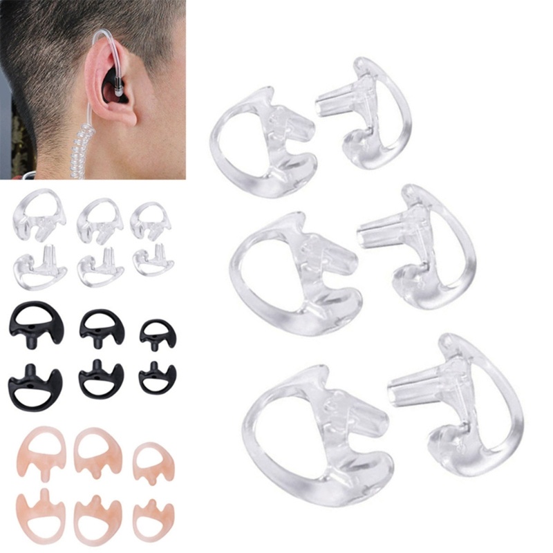 Gro Silicone Earmold Ear Pier Pengganti Earmold Earbud Earplug Untuk