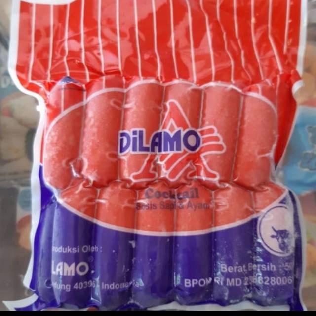 

Frozen Sosis Dilamo Coctail 500gr
