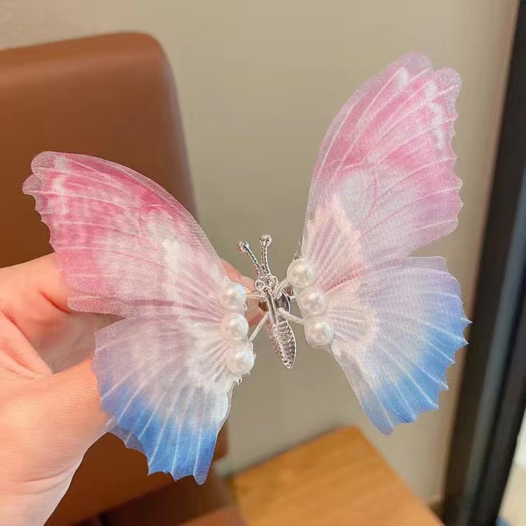 TERBARU JEPIT KUPU-KUPU GOYANG BISA BERGERAK / BUTTERFLY HAIRCLIP