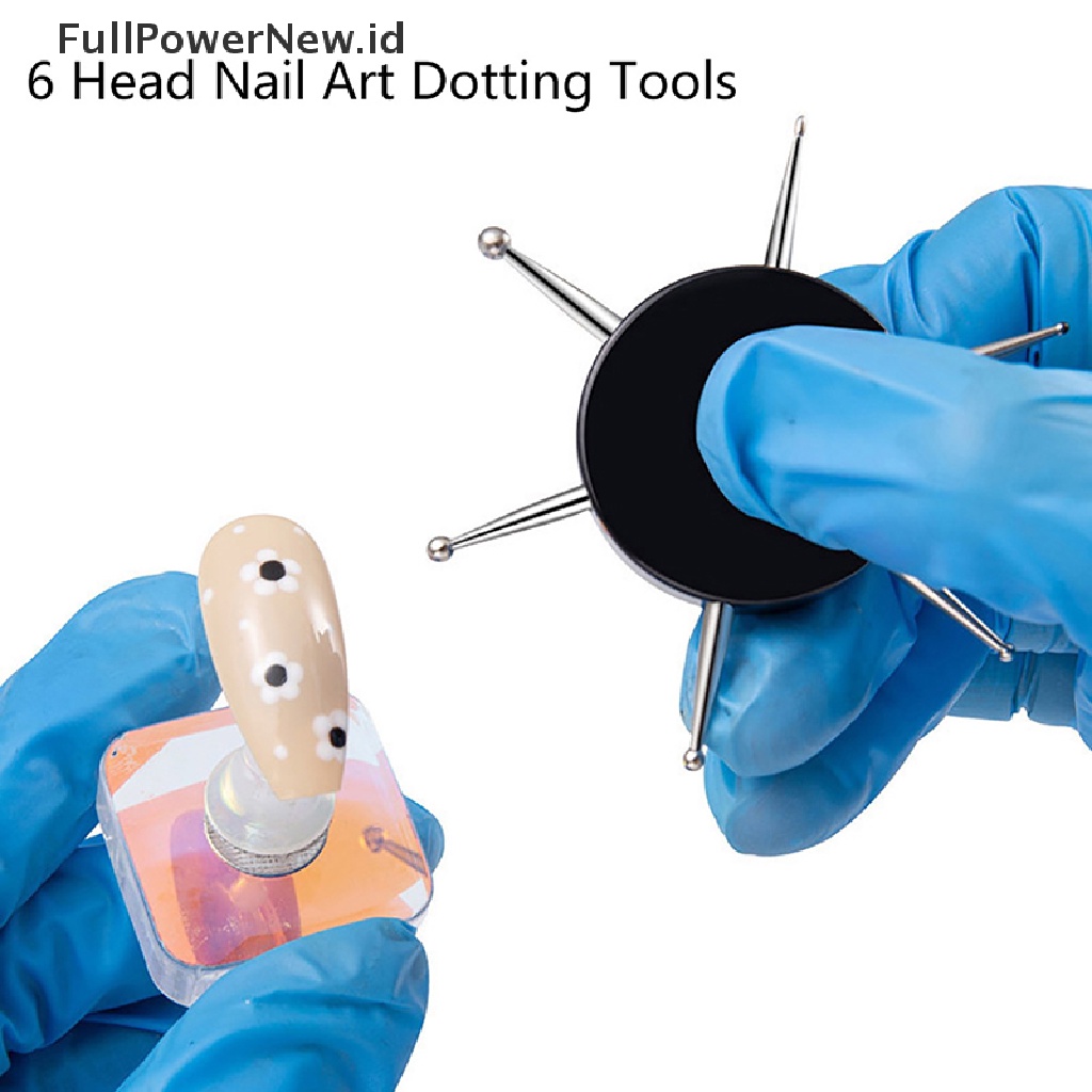 Power Nail Point Disc Titik Bor Kuku Nail Tools Nail Art Dotg Tools Dot Paing ID