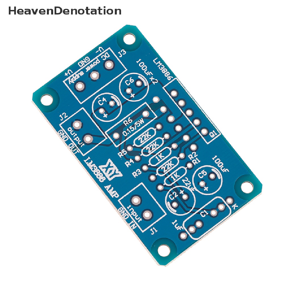 [HeavenDenotation] Dc ±20-28V 68W LM3886TF HIFI power amplifier board PCB Paralel bare board HDV