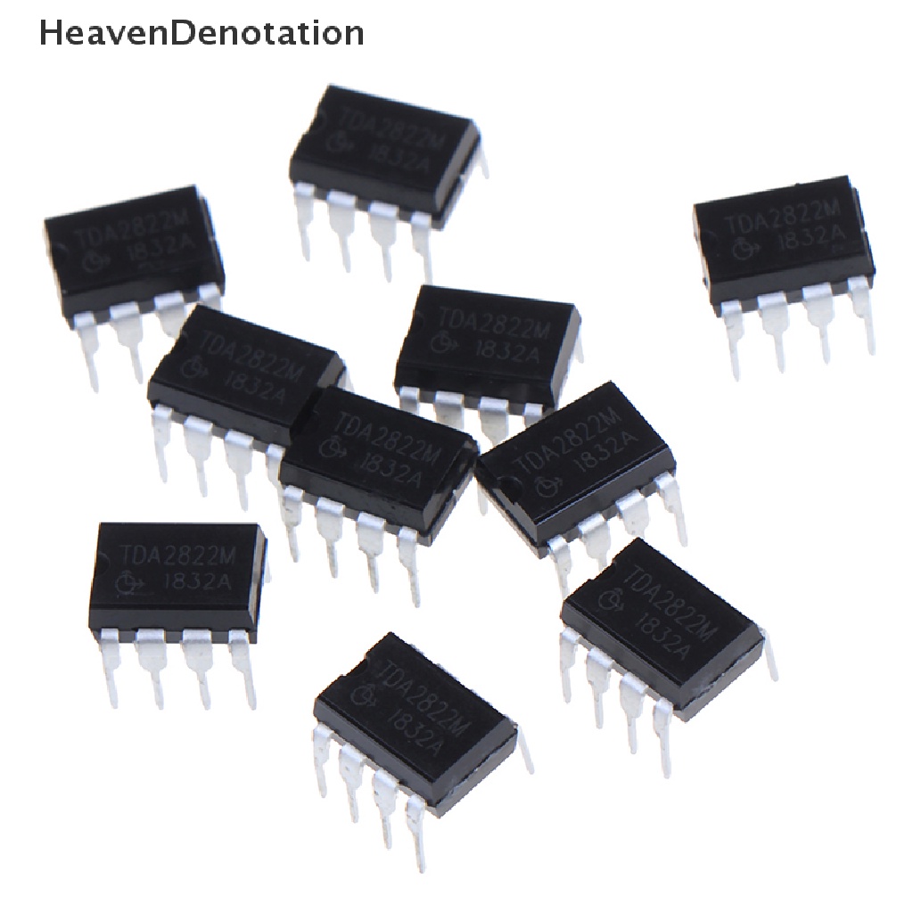 [HeavenDenotation] 10pcs TDA2822M Serbaguna Dan original IC audio power amplifiers inline DIP-8 HDV