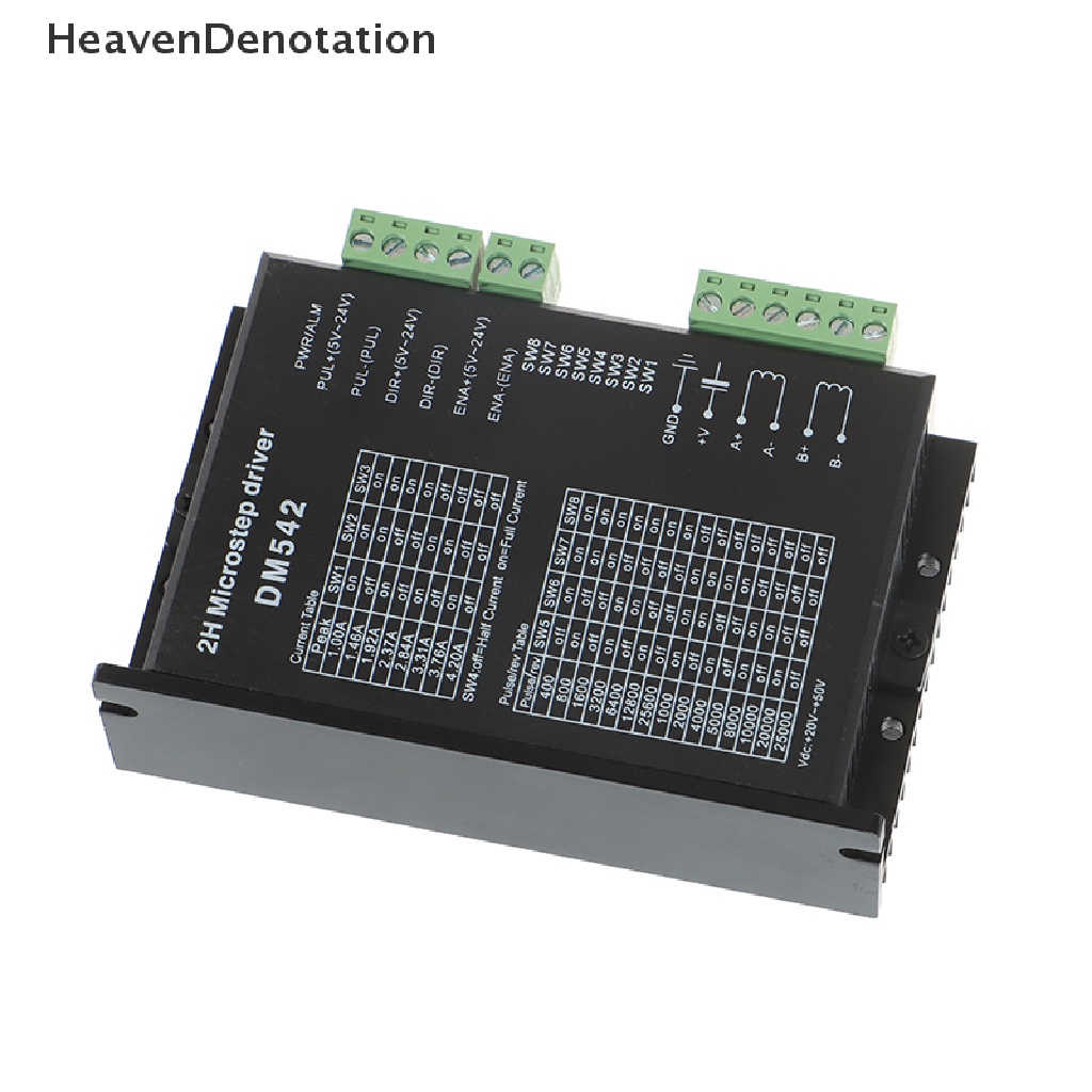 [HeavenDenotation] Dm542 Stepper Motor Controller 2-phase Digital Stepper Motor Driver HDV