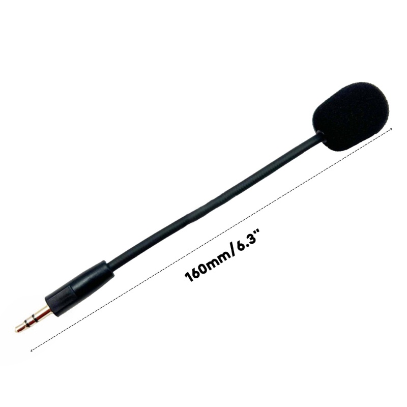 Vivi Pengganti Game Mic 3.5mm Microphone Boom Untuk Headset Hyper X Cloud Orbit S