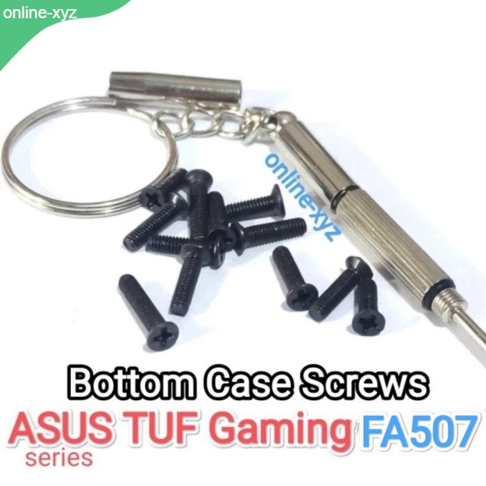 baut mur sekrup casing ASUS TUF Gaming A15 FA507 FA507R FA507RM FA507RE FA507RR FA507 FA507RC