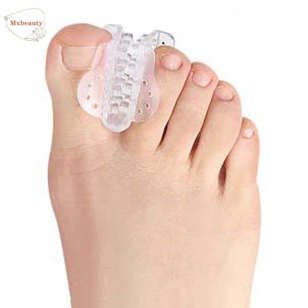 Mxbeauty Pemisah Jari Kaki Professional Toe Orthotics Brace Feet Bone Thumb Adjuster Alat Perawatan Kaki Pelindung Kaki Korektor Pelindung Kaki Jempol Kaki Valgus Adjuster