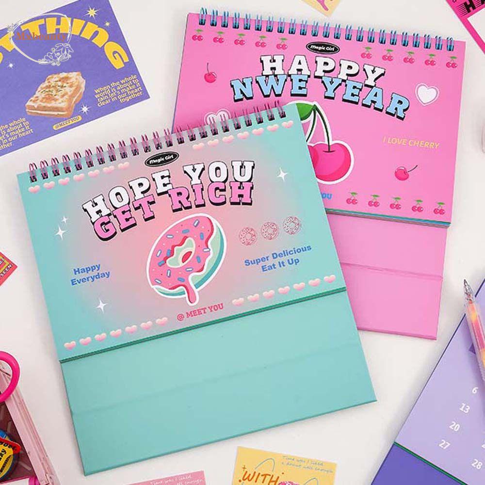 Mxbeauty Kalender 2023kalender Gaya Amerika Mahasiswa Perencana Mingguan Alat Kantor Jadwal Organizer Desktop Stationery