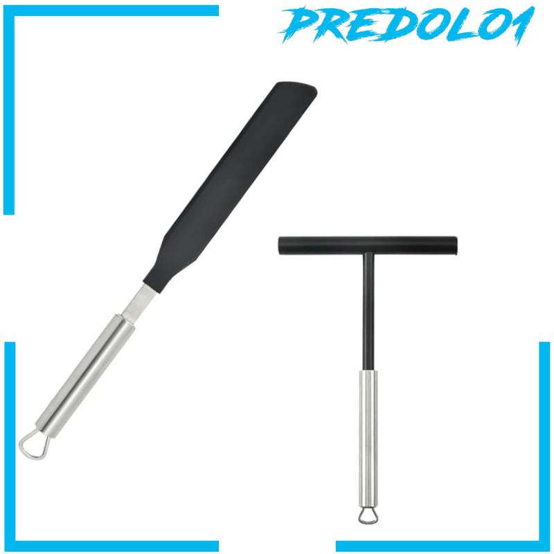 [Predolo1] Spatula Pancake Turner Dapur Bahan Nilon Tahan Panas Untuk Flipping Steak Pizza