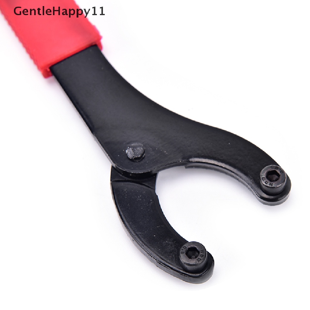 Gentlehappy 1pc adjustable bicycle Sepeda Bersepeda MTB bottom bracket axis wrench repair tool id