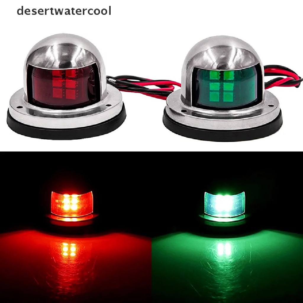 Deid Lampu Spot Indikator Navigasi Kapal Laut Marine Boat Yacht LED Warning Signal Light Martijn