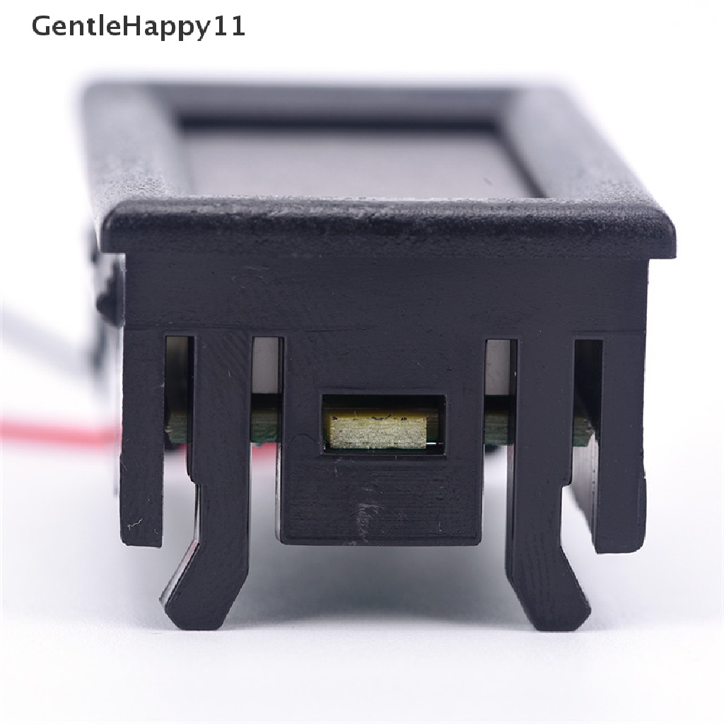 Gentlehappy Mini voltmeter tester Digital voltage test DC 0-30V Merah auto Mobil LW SZUS id