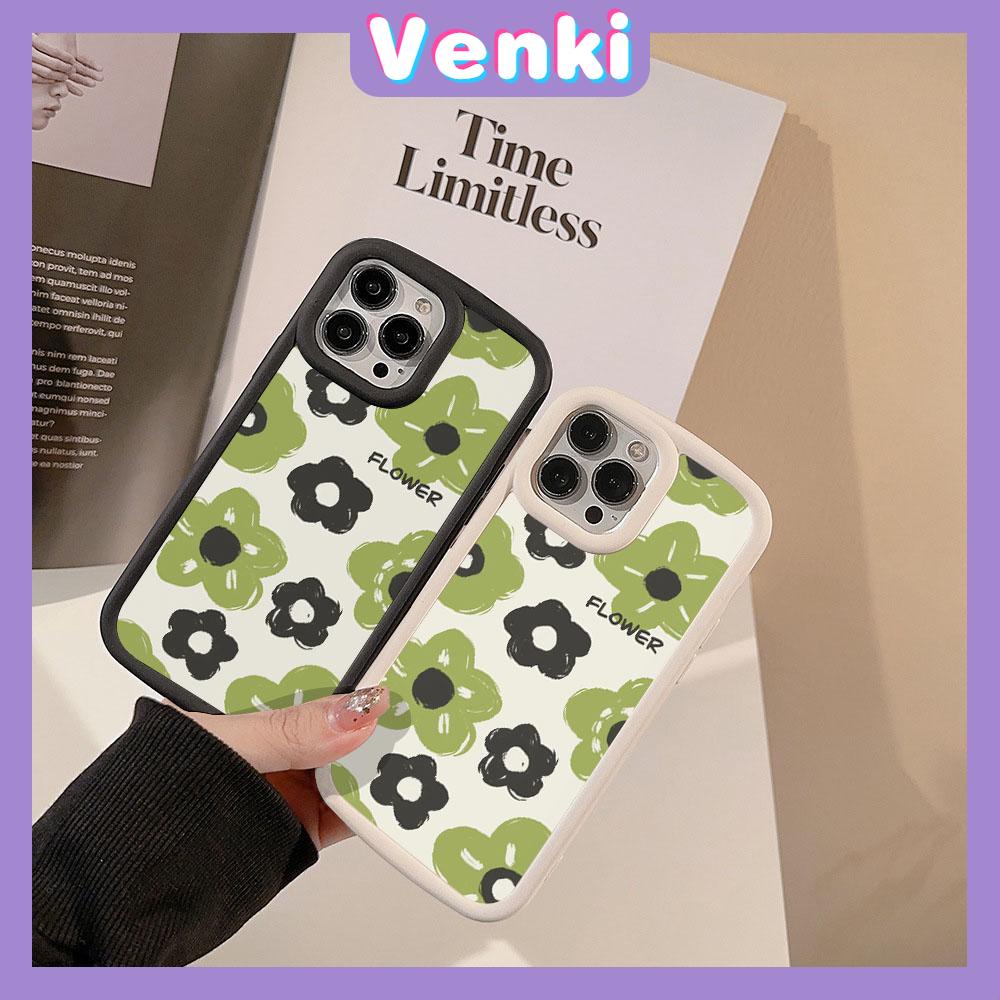 Case fo iPhone 11 Pro Max TPU Soft Case Frosted Bubble Case Cute Green Floral Camera Protection Shockproof For iPhone 14 13 12 11 Plus Pro Max 7 Plus X XR