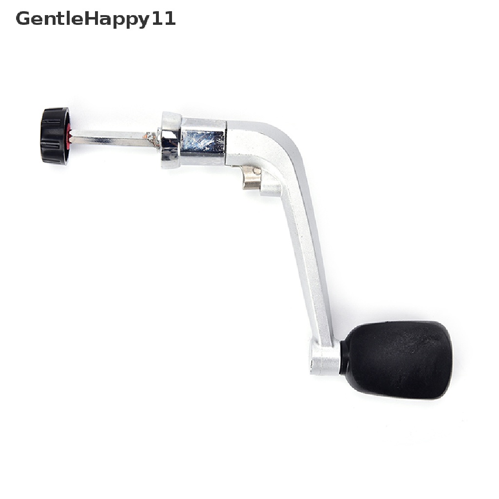 Gentlehappy Gulungan Pancing power hard handle Plastik Hitam Engkol Engkol arm spinning reel id