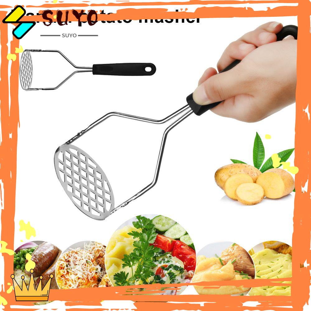 Suyo Potato Masher Smasher Konsep Masak Dapur Tumbuk Pembuatan Kentang Stainless Steel