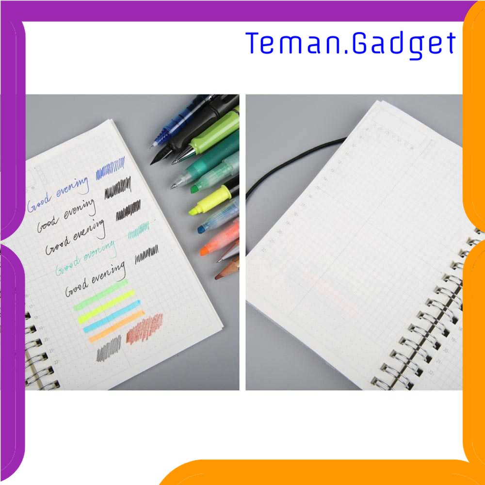 TG - ATK JIANWU Buku Binder Catatan Jurnal Harian Notebook Ukuran A6 - S2526