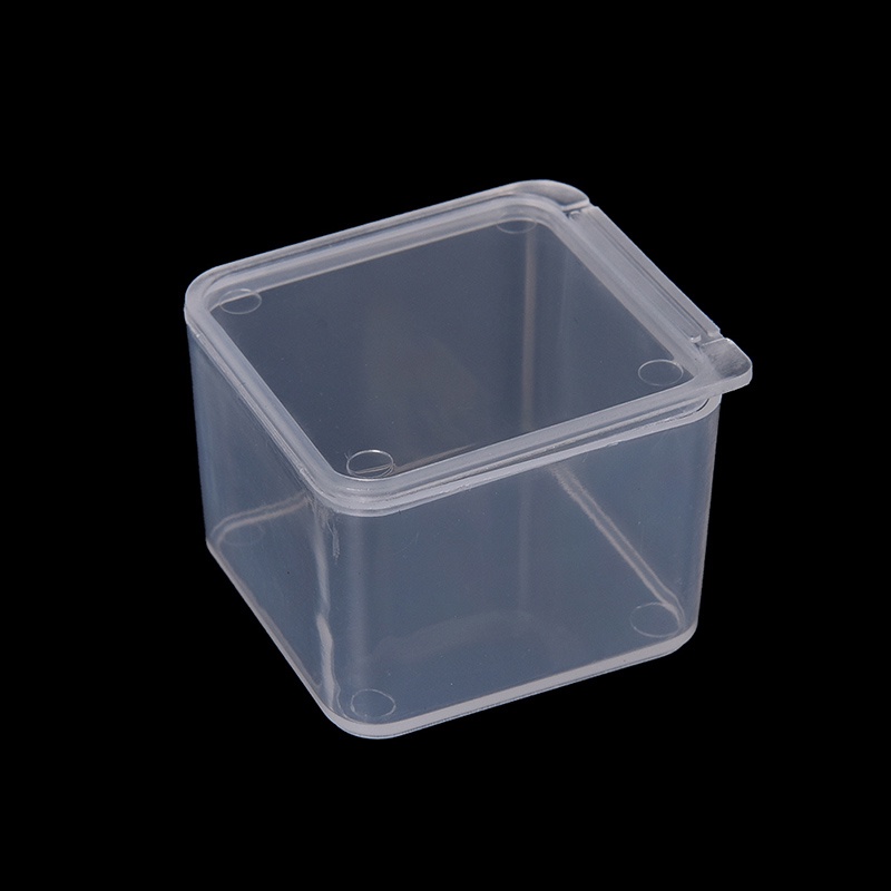 [lightoverflow2] New Small Travel Bening CG Transparan Kotak Penyimpanan Case PU Superhard Plastik [ID]