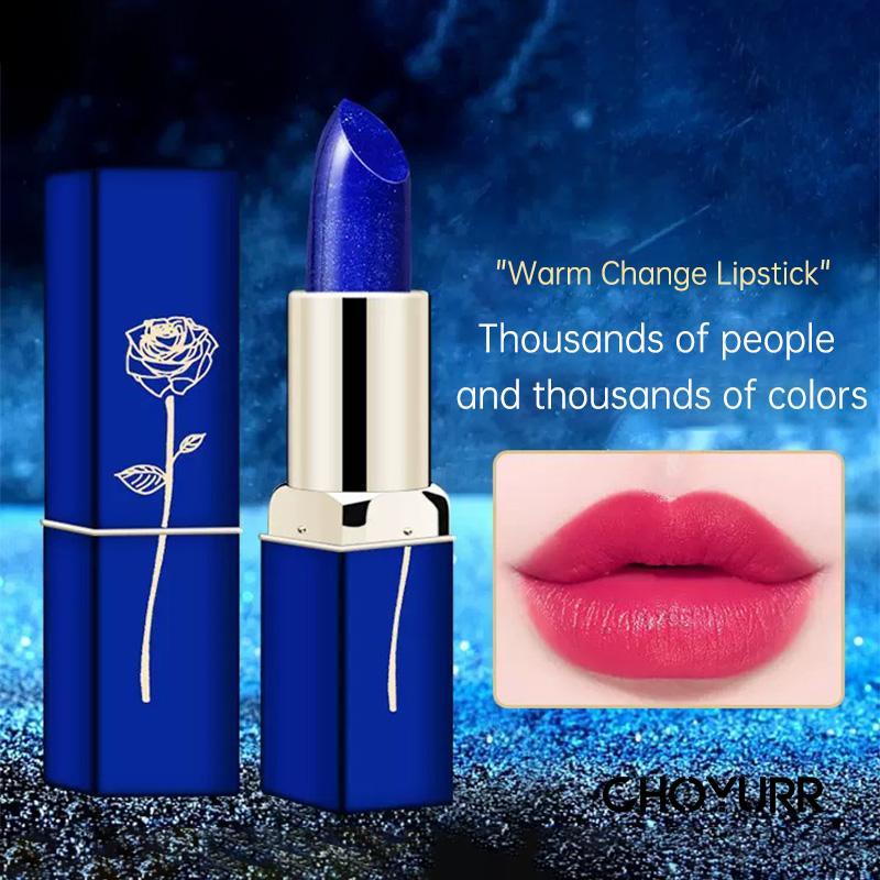 【COD】LESSXCOCO Lipstick Blue Color Changing Lip Gloss Moisturizing Waterproof Original-CH