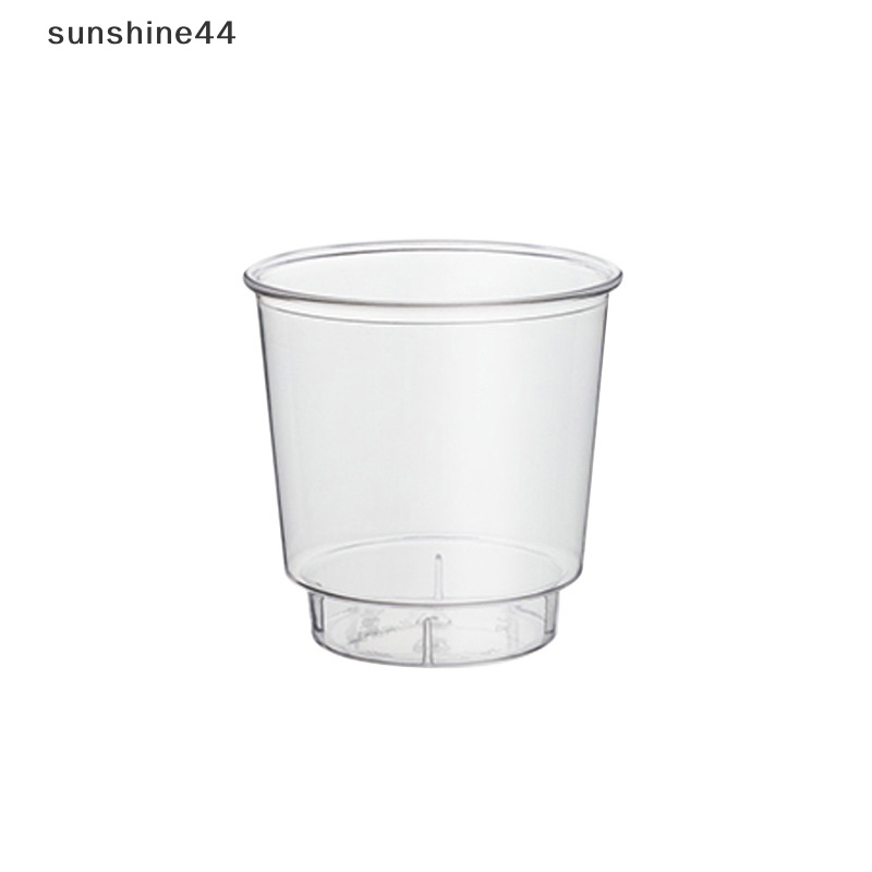 Sunshine 20/25pcs Gelas Plastik Bening Sekali Pakai Mini Gelas Sloki Pesta Gobelet Tumblers ID