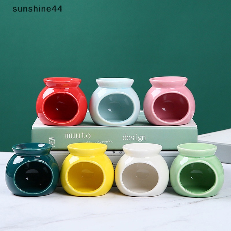 Sunshine Porcelain Aroma Burner Tungku Mini Holder Kerajinan Keramik ID